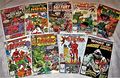 Buy WHAT IF? LOT Marvel Comics Bronze Age Daredevil Avengers Fantastic 4 Spiderman • 64.50£