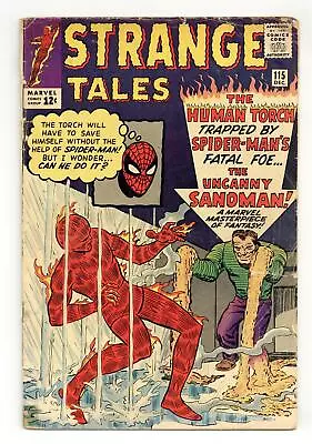 Buy Strange Tales #115 GD 2.0 1963 • 112.61£