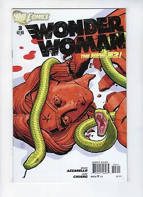 Buy WONDER WOMAN # 3 (DC Comics New 52, JAN 2012) NM • 4.95£
