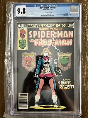 Buy Marvel Team-Up 131 CGC 9.8 Canadian Newsstand First White Rabbit Lorina Dodson • 1,863.86£