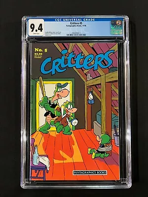 Buy Critters #5 CGC 9.4 (1986) • 62.12£