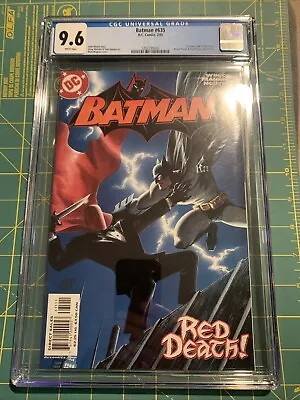 Buy Batman #635 (2005) CGC 9.6 1st Appearance Jason Todd As Red Hood • 116.48£