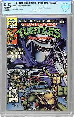 Buy Teenage Mutant Ninja Turtles Adventures Reprints 1B CBCS 5.5 1989 21-3B8C92F-227 • 25.63£