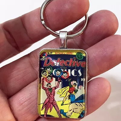 Buy Detective Comics #62 Cover Key Ring Or Necklace Batman Robin Joker Comic Book • 12.07£