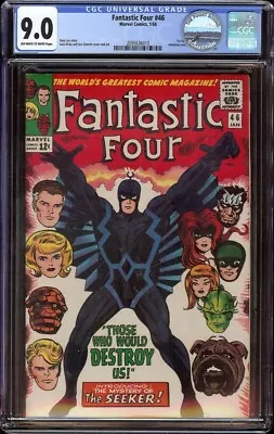 Buy Fantastic Four # 46 CGC 9.0 OW/W (Marvel, 1965) 1st Full Inhumans • 1,048.42£