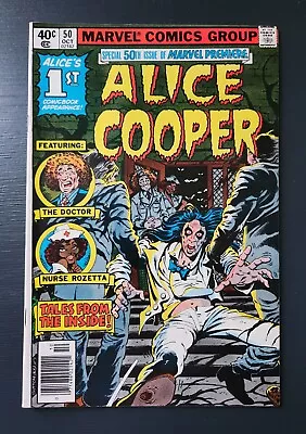 Buy Alice Cooper  MARVEL PREMIERE (   #50  1979   )  VINTAGE COMIC BOOK FROM THE USA • 64.50£