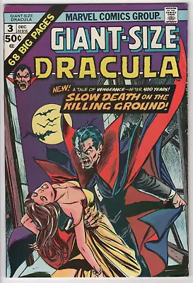 Buy ✅ US - Tomb Of Dracula Giant-Size 3 - 1974 - 5.0 - Marvel Comics, Horror • 18.55£