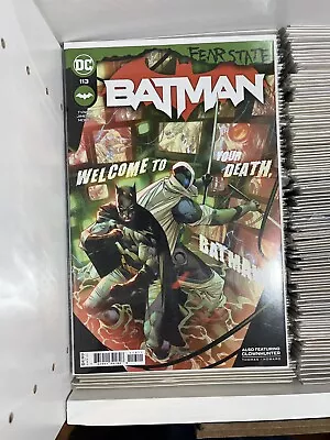 Buy Batman #113  (dc, 2021)  James Tynion Iv!  Jorge Jimenez! • 3.88£