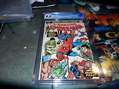 Buy The Amazing Spider-Man #140 CGC 8.0 VF OW/W 1975 Marvel 1st Gloria Grant App • 58.25£