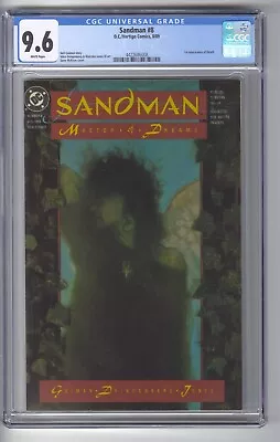 Buy Dc Vertigo Sandman #8  8/89 Cgc 9.6 Nm+ White 1st Appearance Death Neil Gaiman • 135.90£