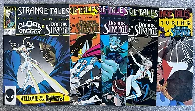 Buy Marvel Comics Strange Tales #s 4, 5, 7, 8, 9 Feat Dr Strange And Cloak & Dagger • 12£