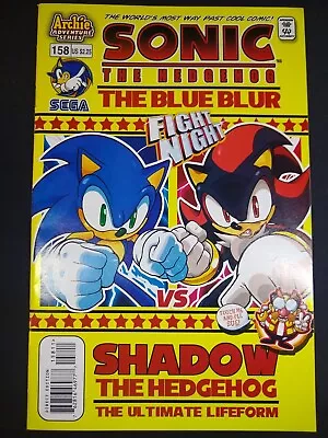 Buy Sonic The Hedgehog Comic #158. 1st Ed./Printing. Sega. Archie Adventure Series • 20.19£