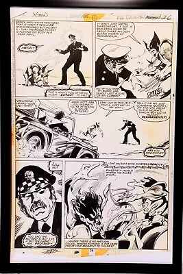 Buy Uncanny X-Men #126 Pg. 26 John Byrne 11x17 FRAMED Original Art Print Wolverine • 46.55£