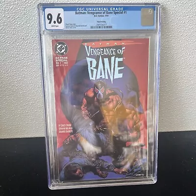 Buy Batman Vengeance Of Bane #1 CGC 9.6 3rd Print 1993 1st Bane DC Comics • 54.35£