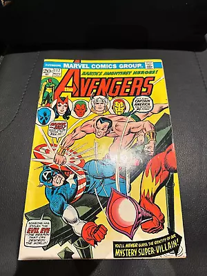 Buy The Avengers Comic No 117, November 1973, Vintage Marvel Comic, High Grade • 19.38£