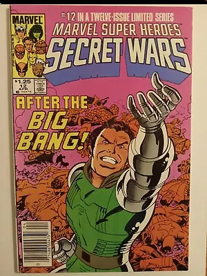 Buy Marvel Super-Heroes Secret Wars # 12 Newsstand Key Final Issue Doom Vs Beyonder • 6.97£