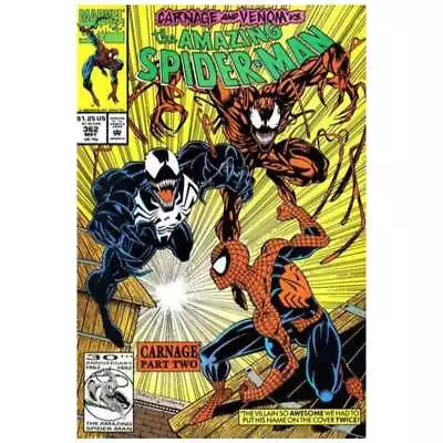 Buy Amazing Spider-Man #362  - 1963 Series Marvel Comics NM Minus [t. • 29.33£
