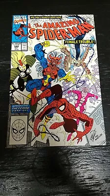 Buy 1990 Marvel Comics Amazing Spider-man #340 Vf/nm Vintage Key 1st Femme Fatales • 4.66£