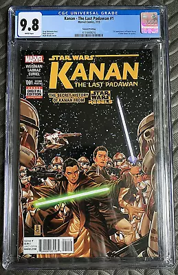 Buy Kanan The Last Padawan #1 2nd Print 1st Sabine Wren  CGC 9.8 4114448016 • 127.50£