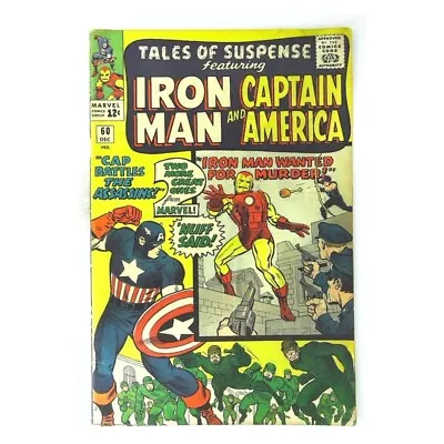 Buy Tales Of Suspense #60  - 1959 Series Marvel Comics VG+ / Free USA Shipping [z! • 70.01£