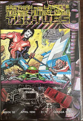 Buy 1990 Eastman And Laird's Teenage Mutant Ninja Turtles Book 30 Sky Highway • 28.01£