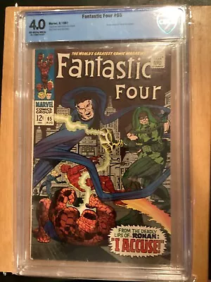 Buy Fantastic Four 65 Cbcs 4.0 Silver Age Marvel • 23.30£
