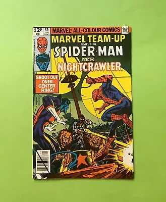 Buy Marvel Team-Up #89 | Jan 1980 | Spider-Man | Nightcrawler | 1st App Cutthroat • 5£