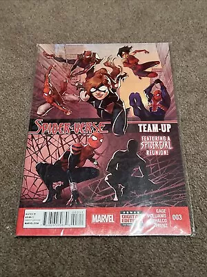 Buy Spider-verse Team-up #3 (Marvel, 2015) Spider-man India Spider-girl • 0.99£