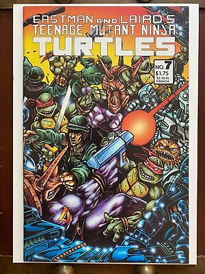 Buy Teenage Mutant Ninja Turtles 7 Comic NM- Condition 1986 Eastman Laird High Grade • 38.83£