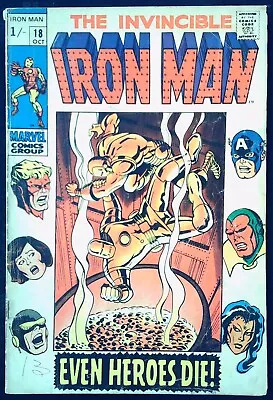 Buy IRON MAN (1968) #18 - Back Issue • 5.99£