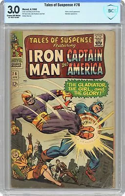 Buy Tales Of Suspense #76 CBCS 3.0 1966 22-1657F1A-093 • 51.26£