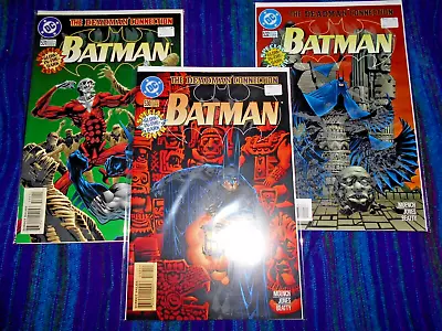 Buy Batman 530-532 Glow-in-the-dark Variants Nm- Kelly Jones C/a 1996 • 15.53£