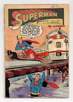 Buy Superman #123 PR 0.5 1958 1st App. 'Super-Girl' • 85.43£