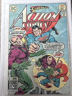 Buy DC Superman Action Comics #465 1976 Comic • 6.99£