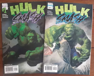 Buy Hulk Smash #1-2 (of 2), Marvel Comics, 2001, Fn/vf • 8.99£