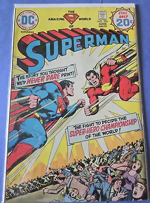 Buy Dc Comics -superman -   Make Way For Captain Thunder  - #276 - Jun 1974 - Bronze • 18.45£
