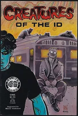 Buy Caliber Press CREATURES OF THE ID #1 First Madman (Frank Einstein) 1990 VF! • 131.25£