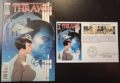 Buy Star Wars: Thrawn (2018) #3 SIGNED Timothy Zahn Notarized Witness Of Signature • 50.48£