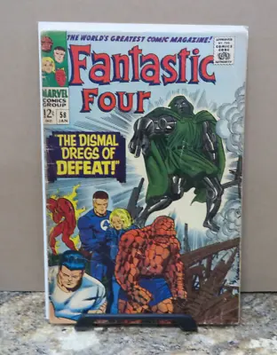 Buy Fantastic Four #58 (1967) - Cover Art Featuring Doctor Doom • 31.06£
