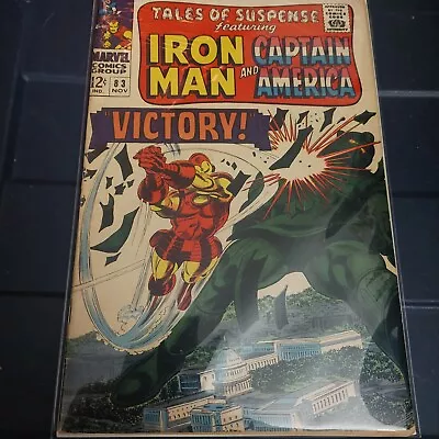 Buy Tales Of Suspense #83 1st App Tumbler Titanium Man Silver Age 1966 Fn+ Iron Man • 12.42£