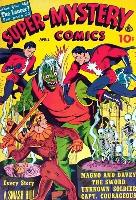 Buy Super Mystery Comics Vol.3 #4  Photocopy Comic Book • 13.98£