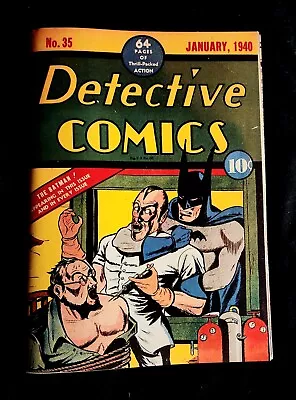 Buy Detective Comics # 35  Comic Book Photocopy All Issues Available By Request  • 50.48£