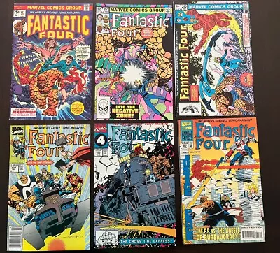 Buy Marvel Fantastic Four Comic Lot Of 6. #153-354. 252 Issue W/ Lakeside Tattoos. • 19.42£
