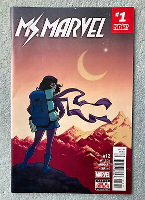Buy Ms. Marvel Issue 12 (2016) 1st Appearance Of Red Dagger Marvel Comics • 5£