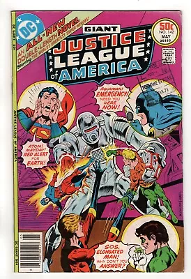 Buy Giant Justice League Of America #142 - Dc 1977 - Vf+ (8.5) - Bagged Boarded • 9.27£