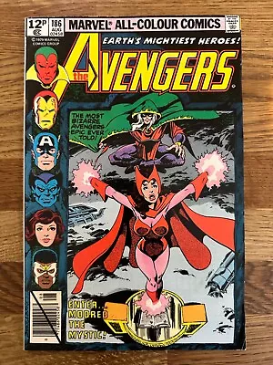 Buy Avengers 186. Wanda V Modred The Mystic. First Appearance Chthonic. Marvel 1979. • 4£
