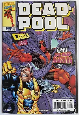 Buy Deadpool #22 (1998) Cable Appearance Marvel Comics • 7.95£