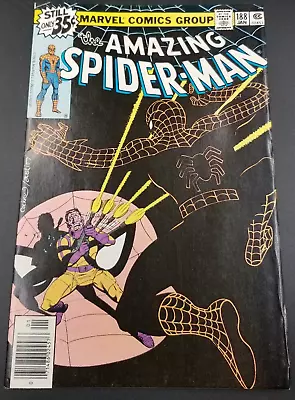 Buy Amazing Spider-Man 188 1978 Jigsaw Appearance Marvel Comics High Grade • 5.59£