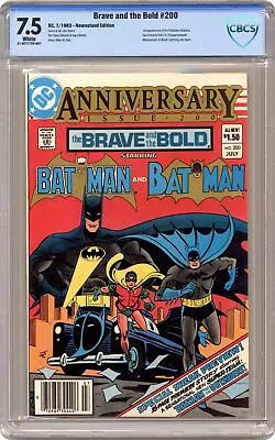 Buy Brave And The Bold #200 CBCS 7.5 Newsstand 1983 21-3C77752-007 • 36.57£