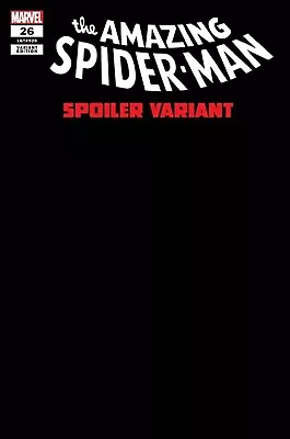 Buy Amazing Spider-Man #26 (2022) Frank Spoiler Variant New 1st Printing  • 3.55£